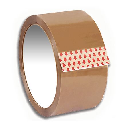 Упаковочная клейкая лента / скотч 48мм* 50м  (коричневая) 40 мкм