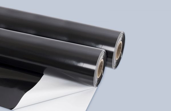 Пленка полиэтиленовая 1,5*100 (рукав) Черно-Белая 100 мкм (300 кв.м.)