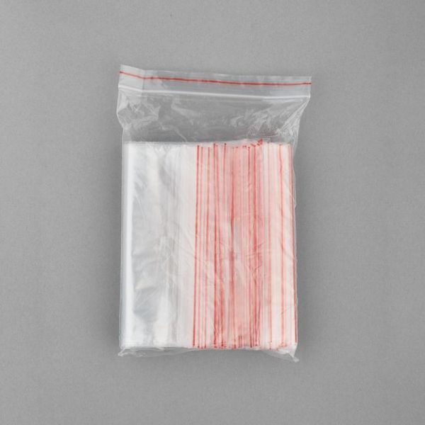 Пакет с замком zip lock 100мм*150мм, 40мкм (100шт/уп)