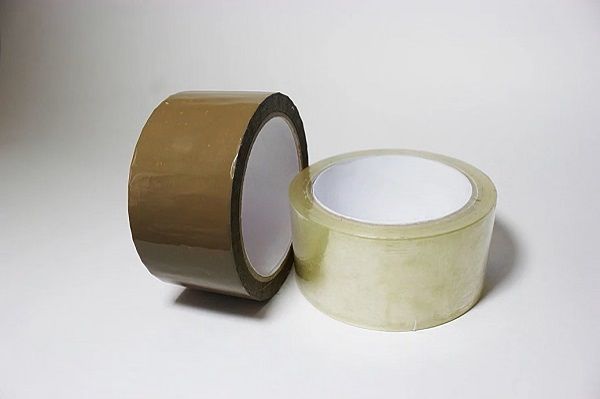 Упаковочная клейкая лента / скотч 72мм*50м (прозрачная, коричневая) 50 мкм