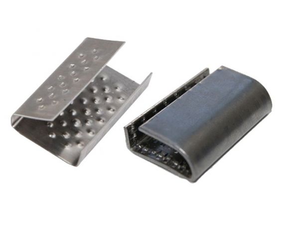 Скобы металлические для ПЭТ ленты, 19 мм, 1000 шт./уп.