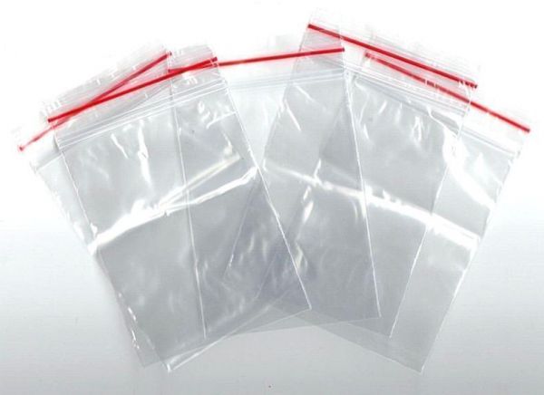 Пакет с замком zip lock 150мм*200мм, 80мкм (100шт/уп)