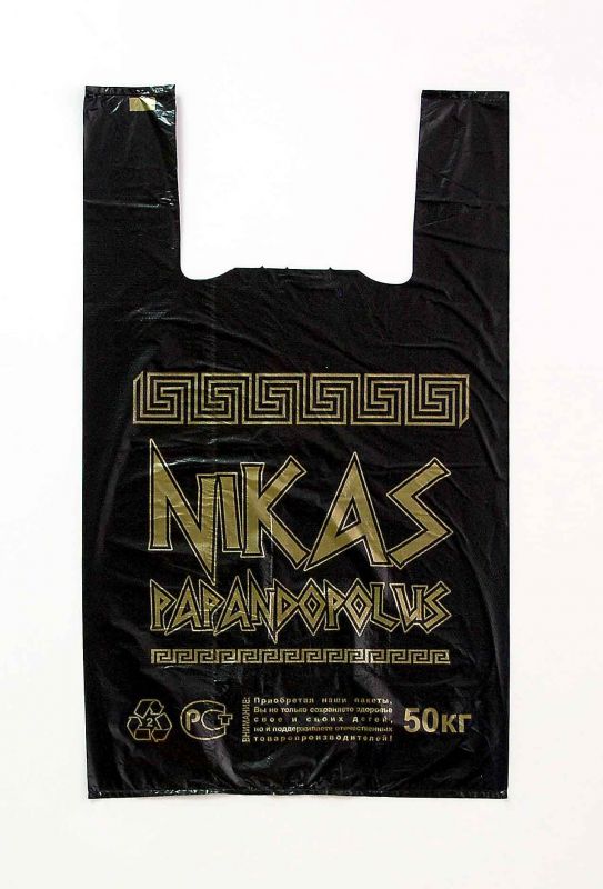 Пакет "Майка" 30см 55см "NIKAS" (100шт/уп)