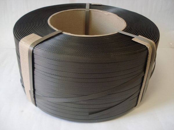 Стреппинг-лента полипропиленовая 15мм*0,8мм длина 1400м (черная)